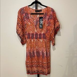 Lola P. Multicolor Boho Dress